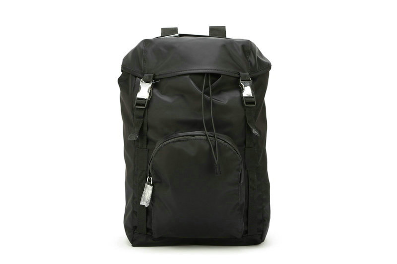 2014 Prada technical fabric backpack V164 black sale - Click Image to Close